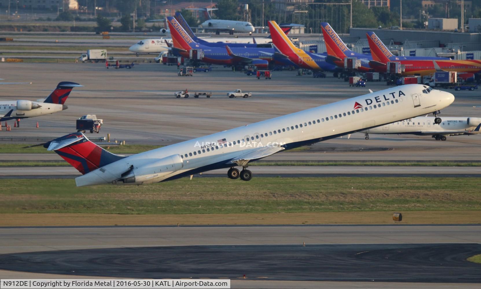 N912DE, 1992 McDonnell Douglas MD-88 C/N 49997, ATL Spotting 2016