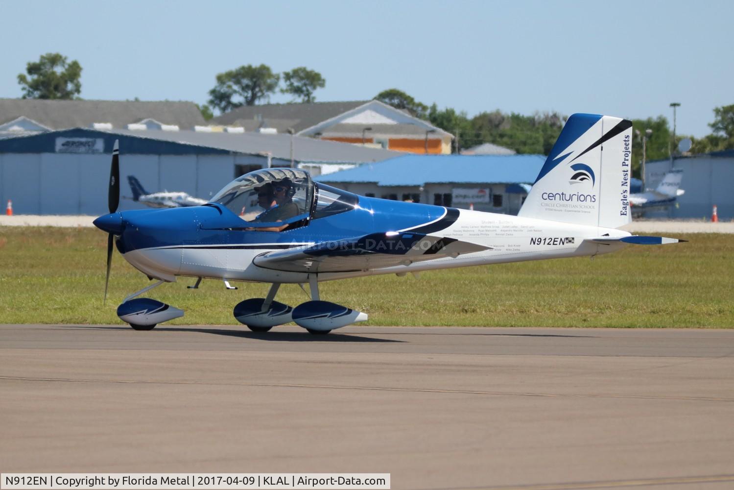 N912EN, 2015 Vans RV-12 C/N 120841, SNF LAL 2017