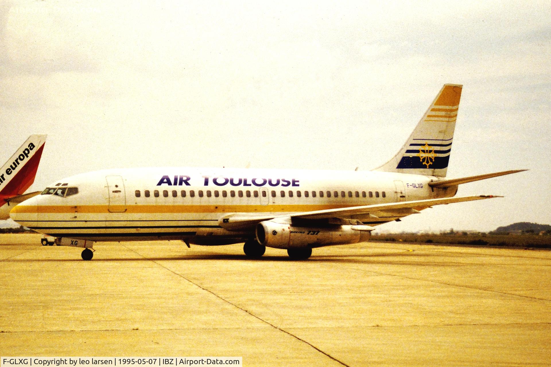 F-GLXG, 1979 Boeing 737-2M8 C/N 21736, Ibiza 7.5.1995
