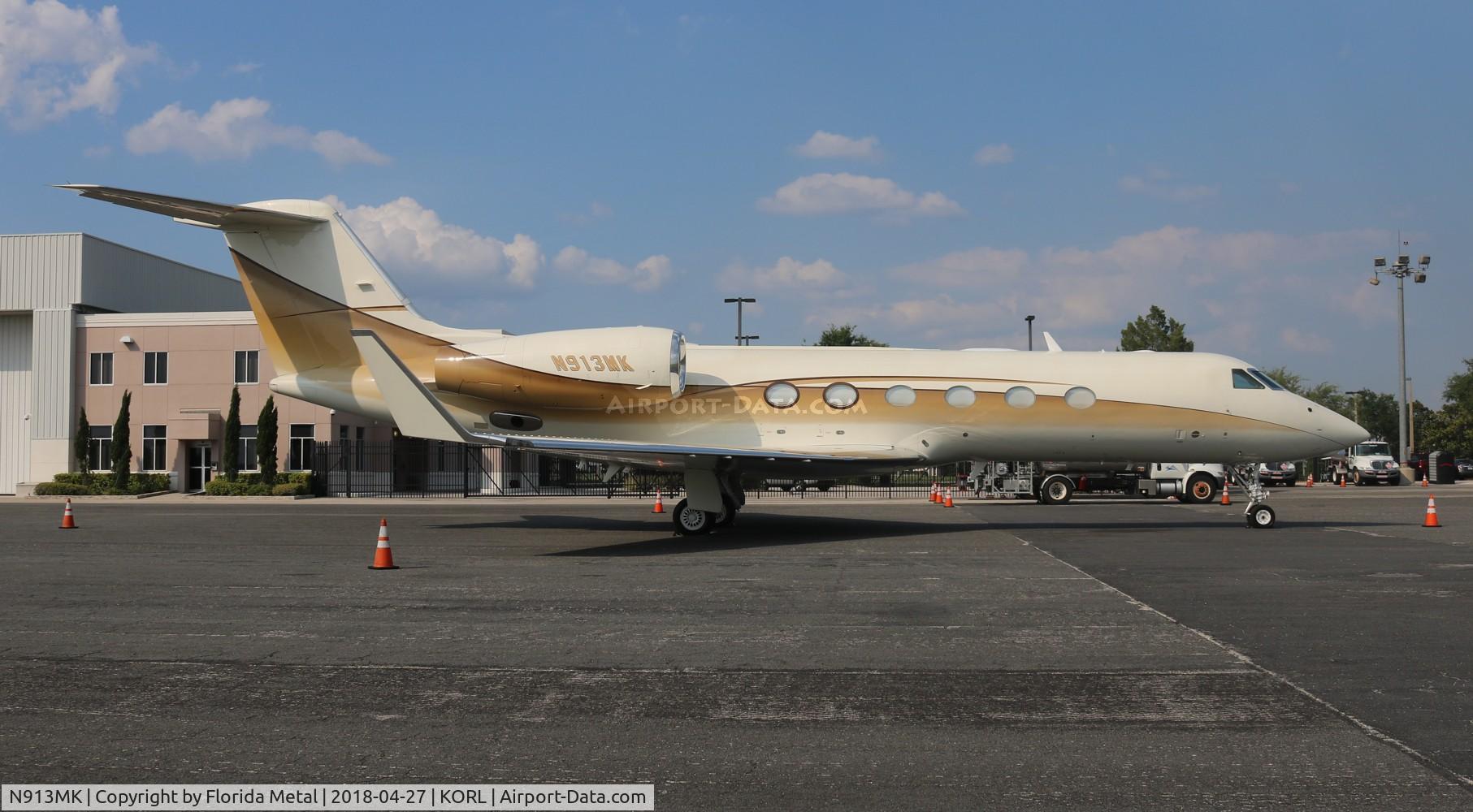 N913MK, 2007 Gulfstream Aerospace GIV-X (G450) C/N 4075, ORL spotting 2018