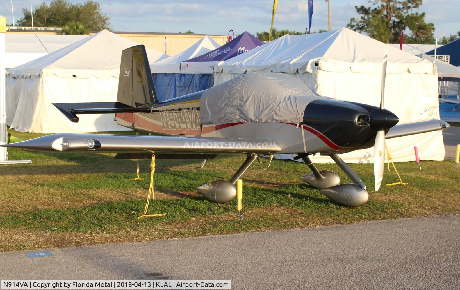N914VA, 2015 Vans RV-14A C/N 140002, SNF LAL 2018