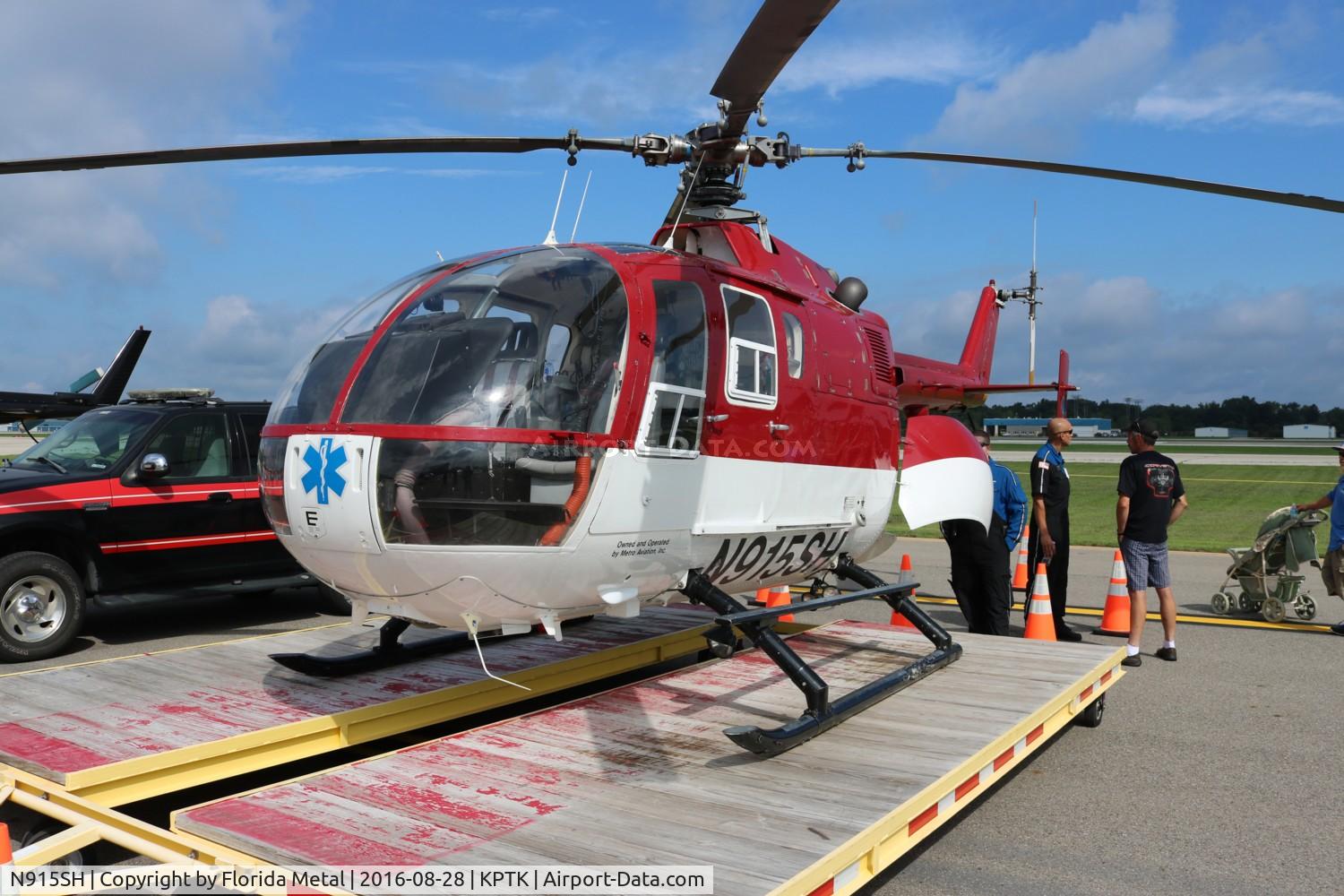 N915SH, 1977 MBB Bo-105S C/N S-340, PTK 2016