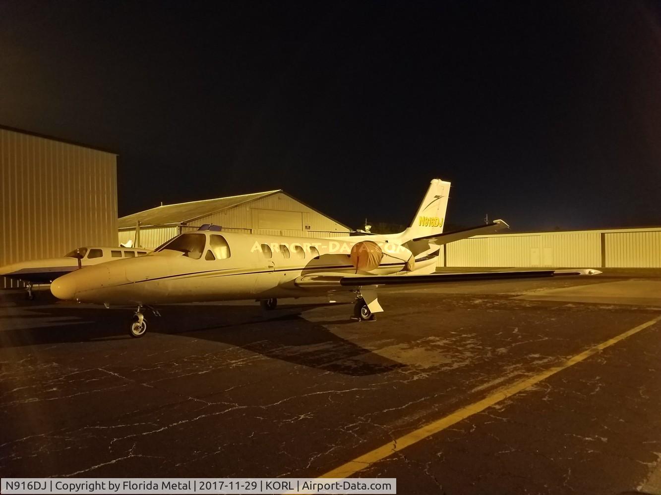 N916DJ, 1975 Cessna 500 Citation Eagle C/N 500-0227, ORL spotting 2017