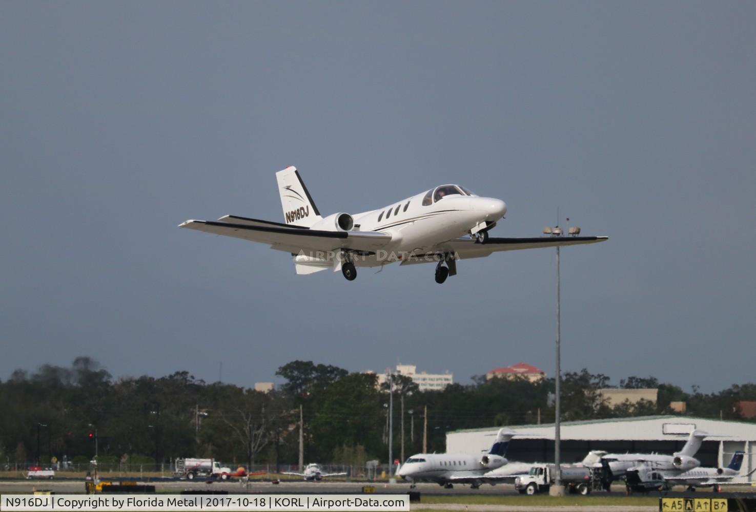 N916DJ, 1975 Cessna 500 Citation Eagle C/N 500-0227, ORL spotting 2017