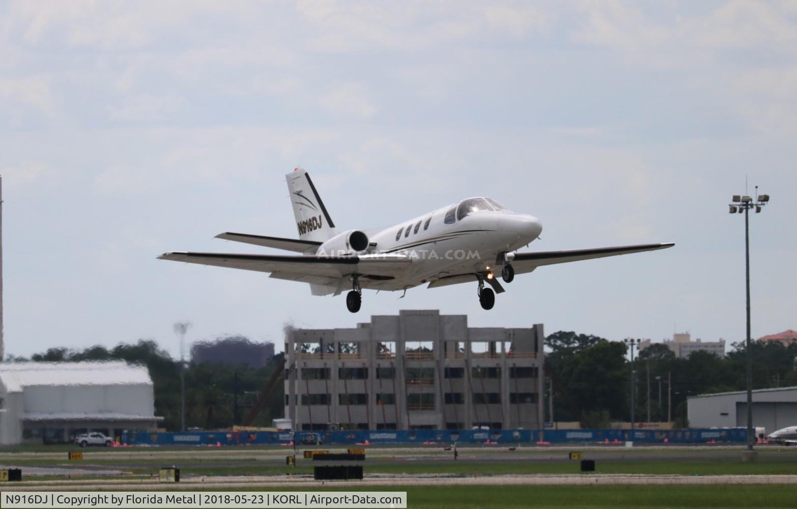 N916DJ, 1975 Cessna 500 Citation Eagle C/N 500-0227, ORL spotting 2018
