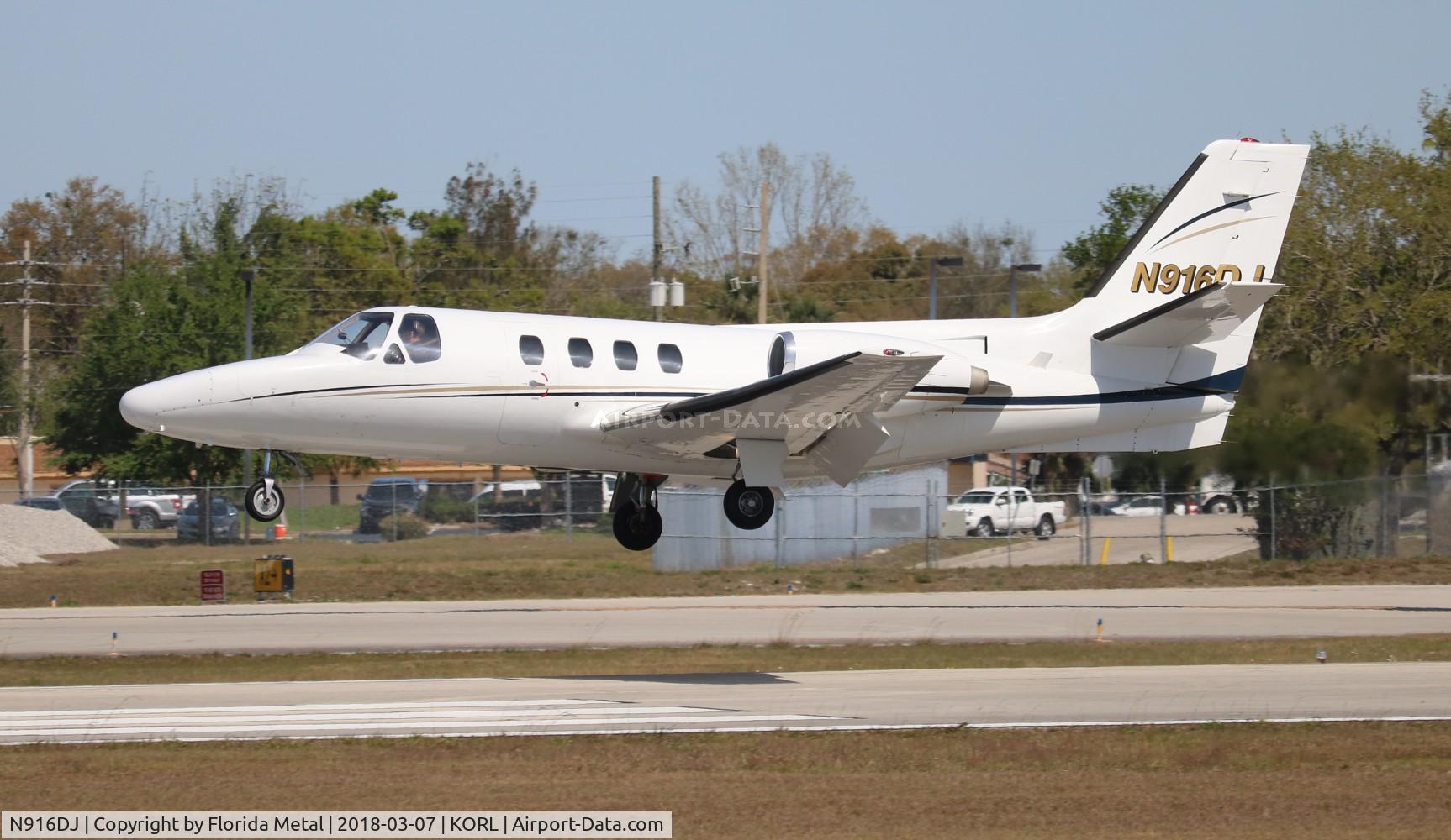N916DJ, 1975 Cessna 500 Citation Eagle C/N 500-0227, ORL spotting 2018