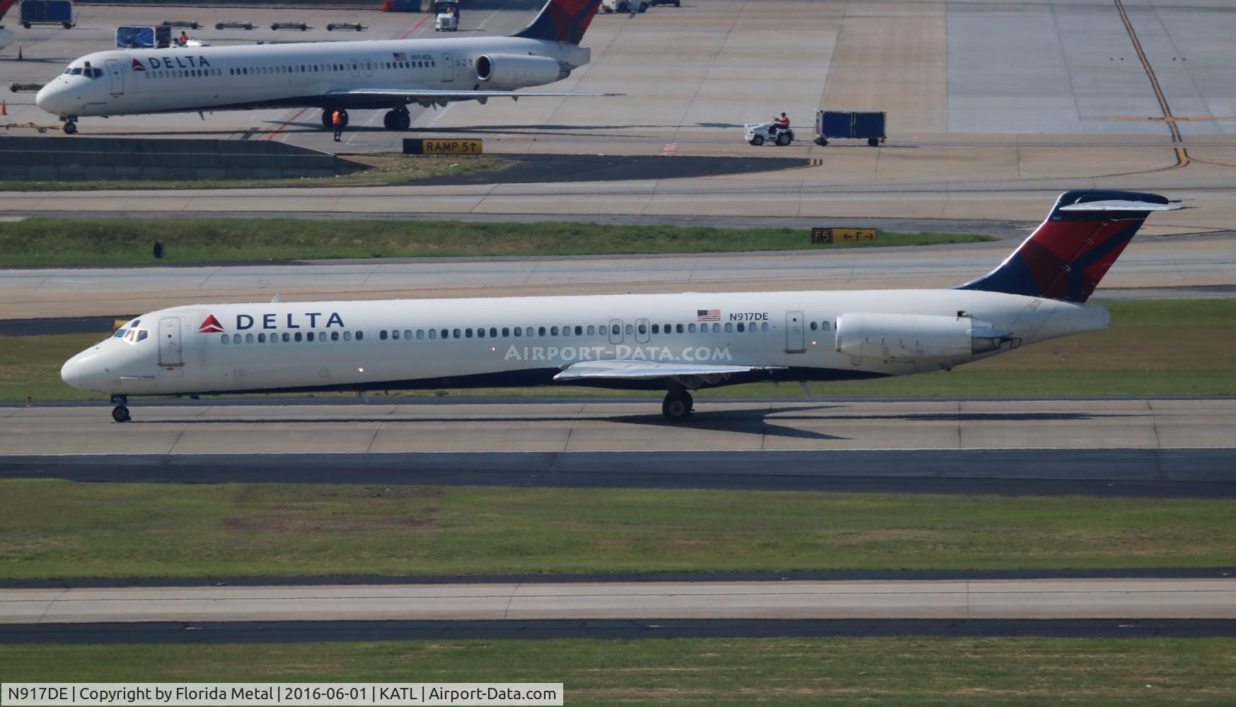 N917DE, 1993 McDonnell Douglas MD-88 C/N 49958, ATL Spotting 2016