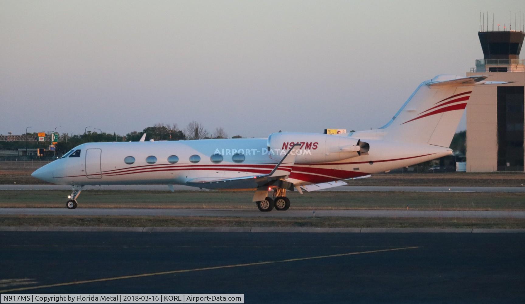 N917MS, 1994 Gulfstream Aerospace G-IV C/N 1241, ORL spotting 2018