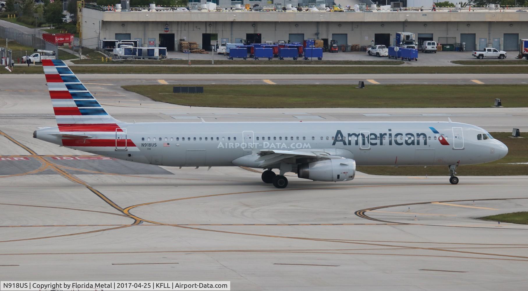 N918US, 2015 Airbus A321-231 C/N 6443, FLL spotting 2017