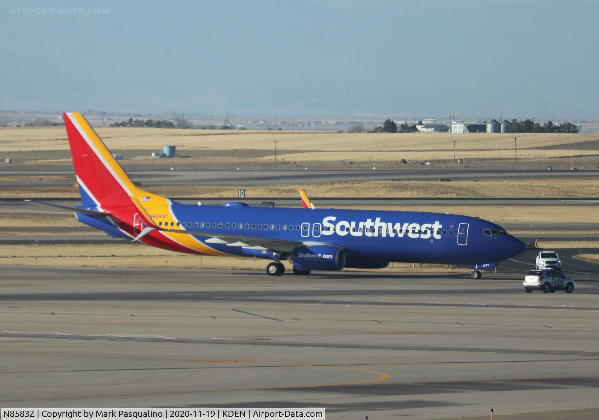 N8583Z, 2018 Boeing 737-8H4 C/N 64799, Boeing 737-8H4