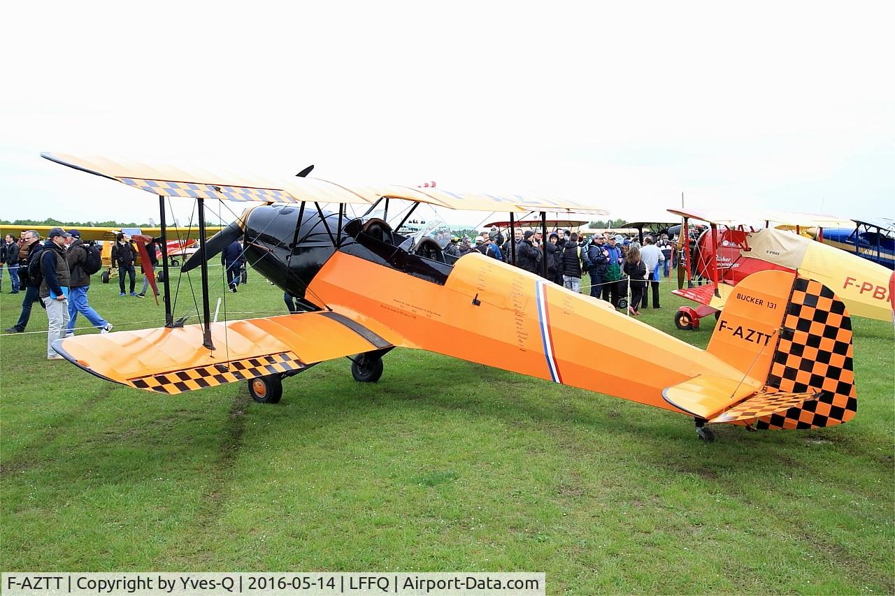 F-AZTT, CASA 1-131E Jungmann C/N 2241, CASA 1-131E Jungmann, Static display, La Ferté-Alais airfield (LFFQ) Air show 2016
