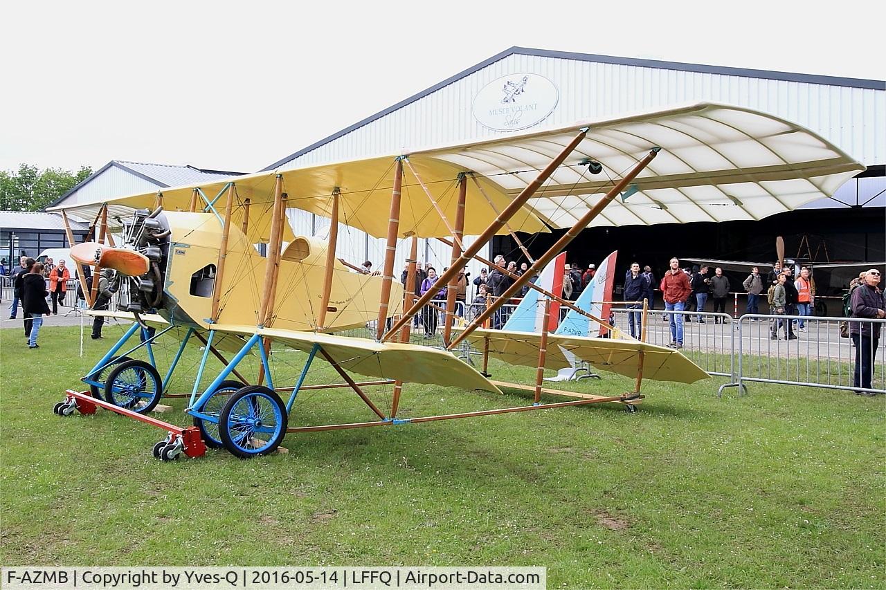 F-AZMB, Caudron G.3 C/N SA-33, Caudron G.3, Static display, La Ferté-Alais airfield (LFFQ) Airshow 2016