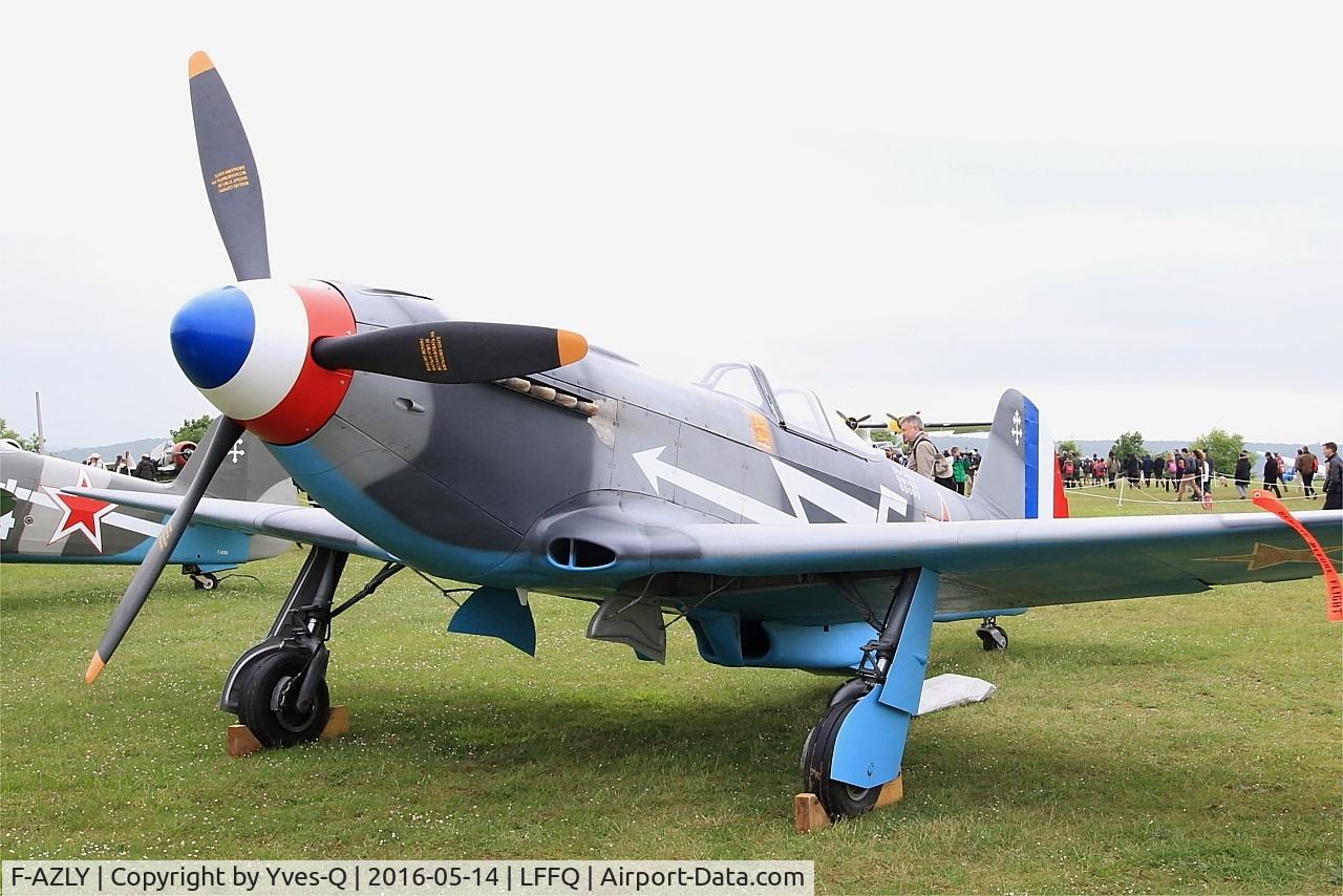 F-AZLY, Yakovlev Yak-3U C/N 172890, Yakovlev Yak-3U, Static display, La Ferté-Alais airfield (LFFQ) Air show 2016
