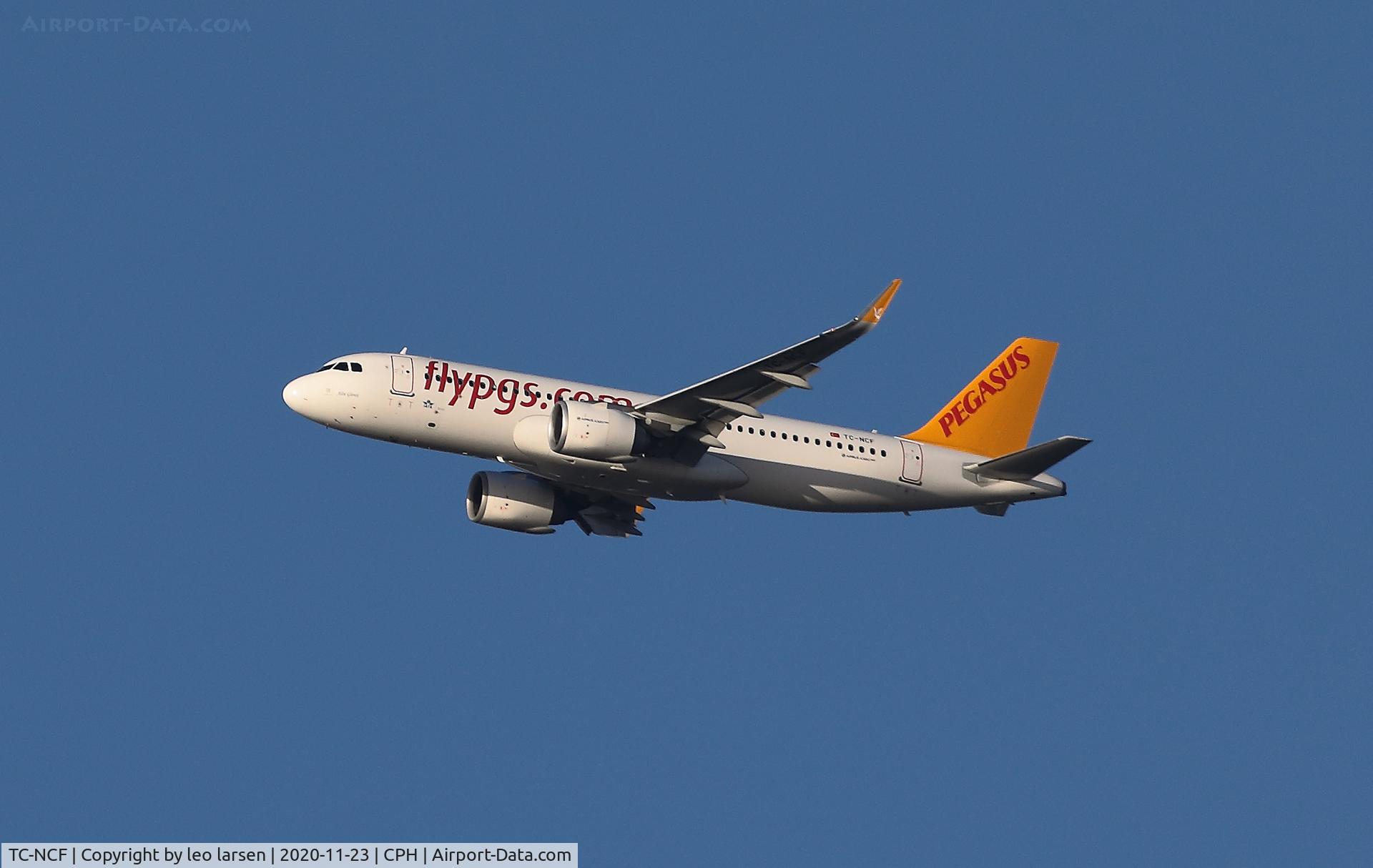 TC-NCF, 2019 Airbus A320-251N C/N 8956, Copenhagen 23.11.2020