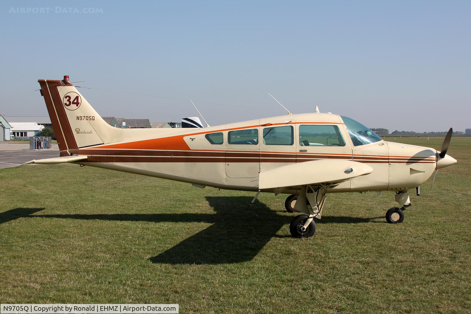 N9705Q, 1970 Beech A24R Musketeer Super R C/N MC-61, at ehmz