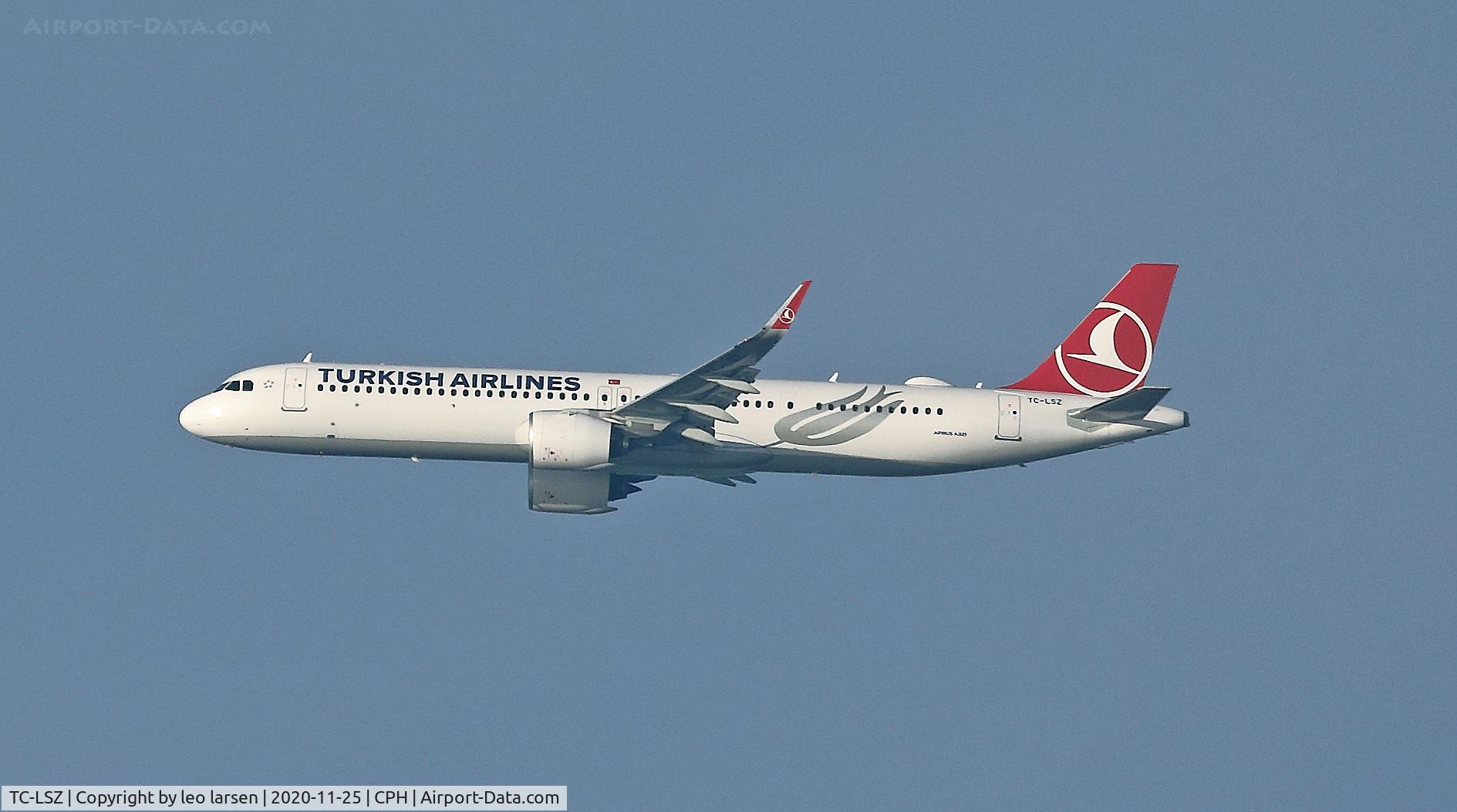 TC-LSZ, 2020 Airbus A321-271NX C/N 9452, Copenhagen 25.11.2020