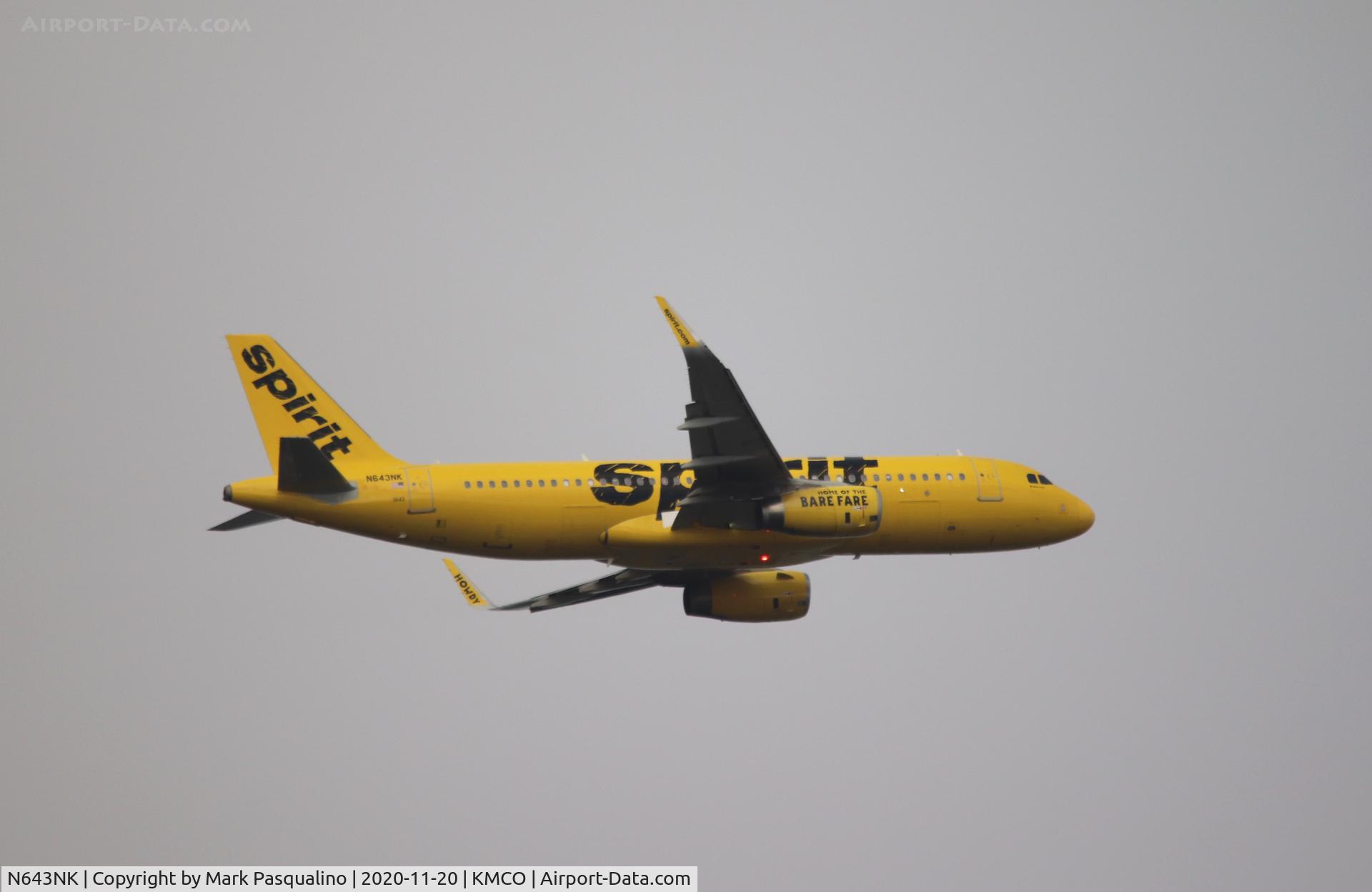 N643NK, 2015 Airbus A320-232 C/N 6616, Airbus A320-232