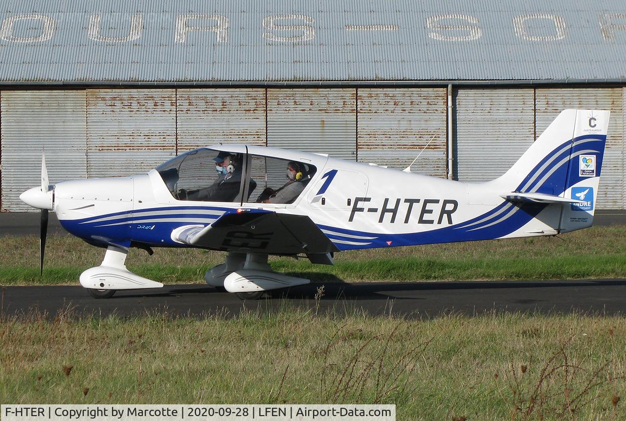 F-HTER, Robin DR-401-155 CDI C/N 2728, taxiing for runway 22.