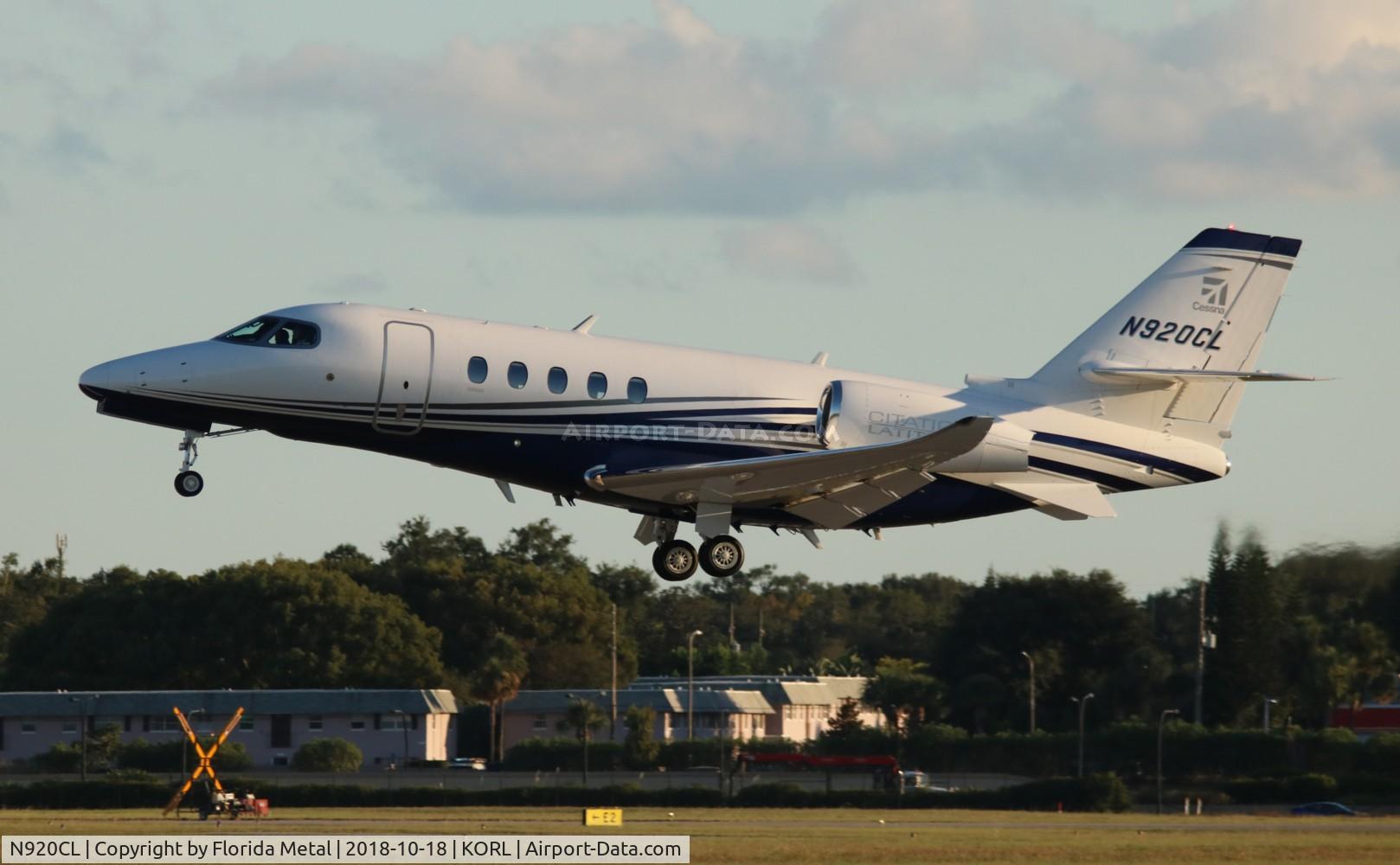 N920CL, 2016 Cessna 680A Citation Latitude C/N 680A-0020, NBAA ORL 2018