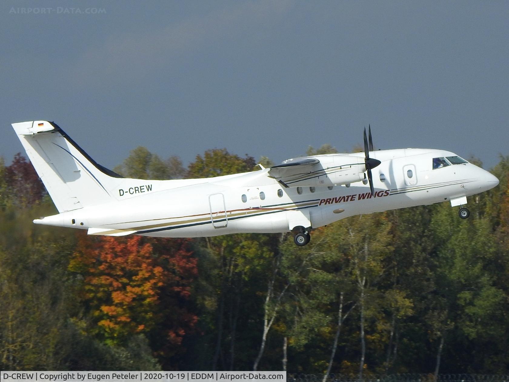 D-CREW, 1999 Dornier 328-110 C/N 3113, Taking off