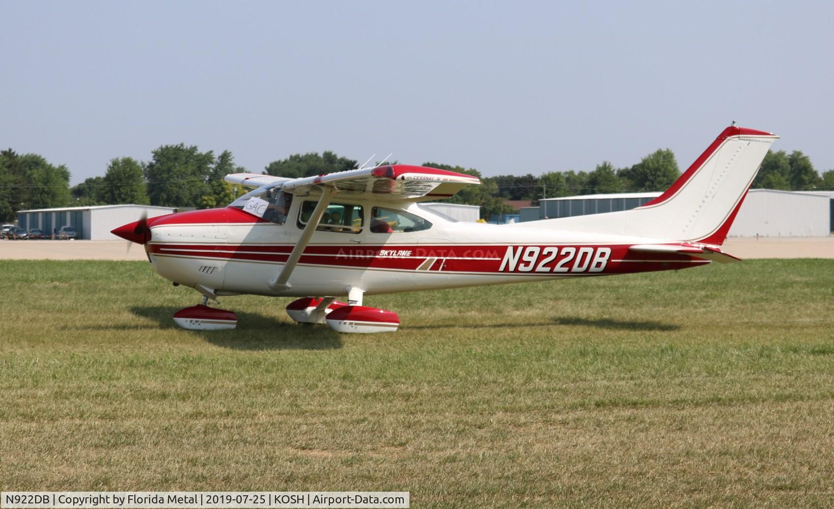 N922DB, 1978 Cessna 182Q Skylane C/N 18266641, EAA OSH 2019