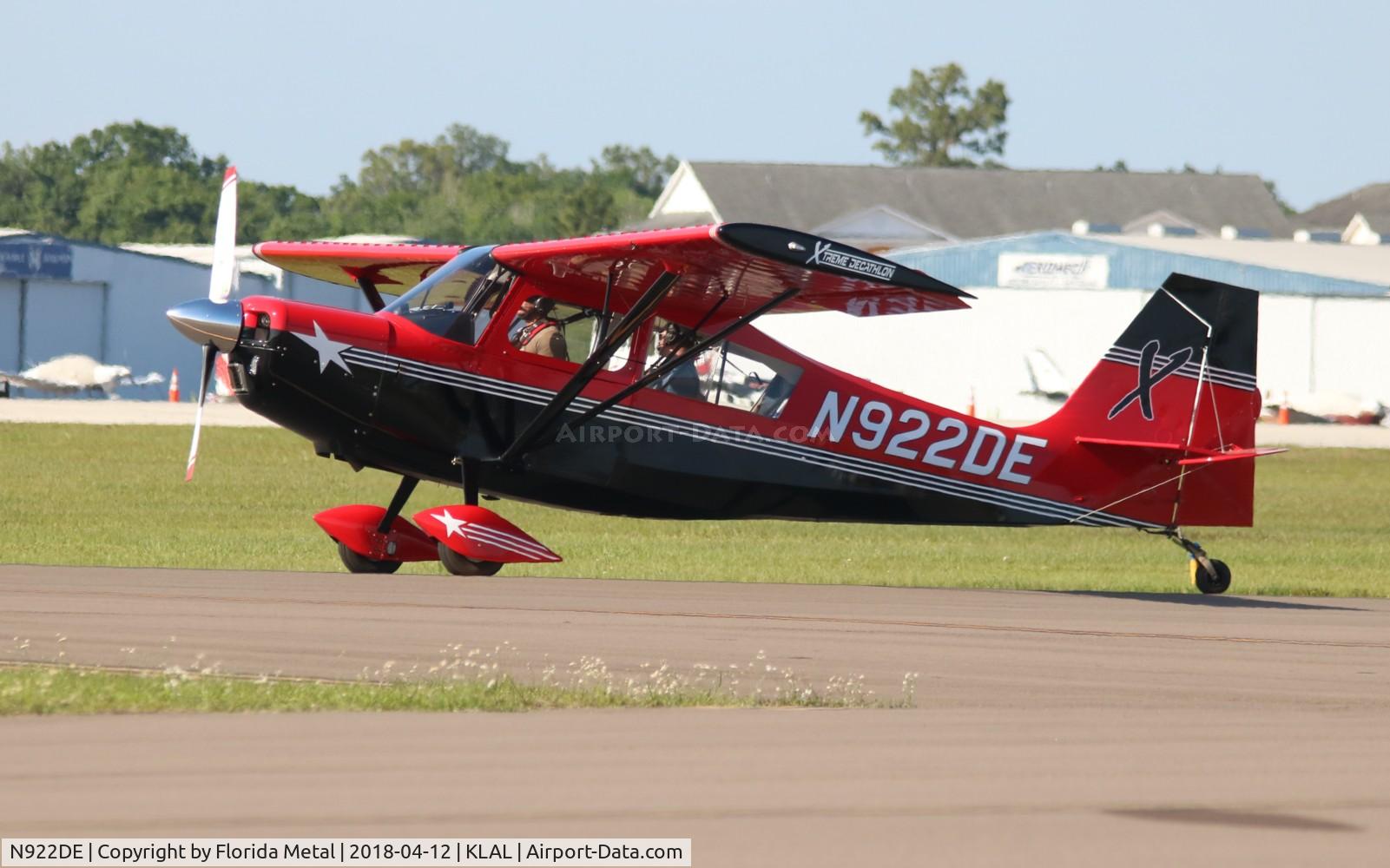 N922DE, 2013 American Champion 8KCAB Decathlon C/N 1117-2013, SNF LAL 2018