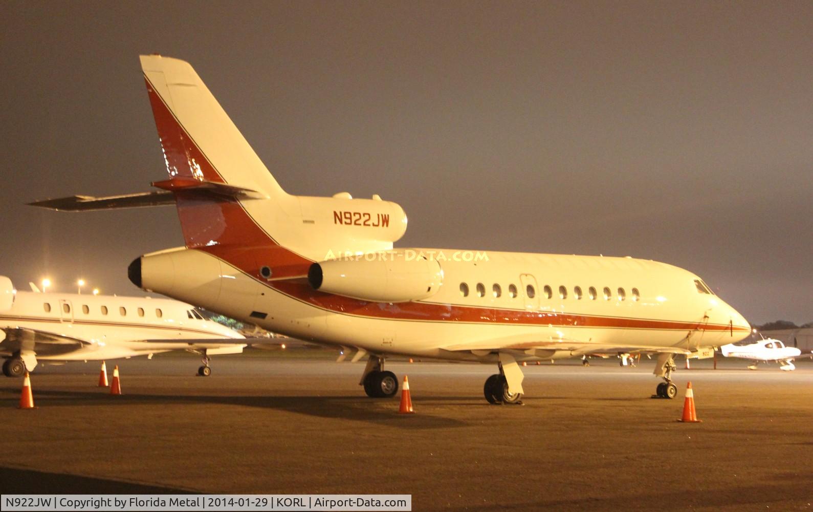 N922JW, 1987 Dassault Falcon 900 C/N 36, ORL spotting 2014