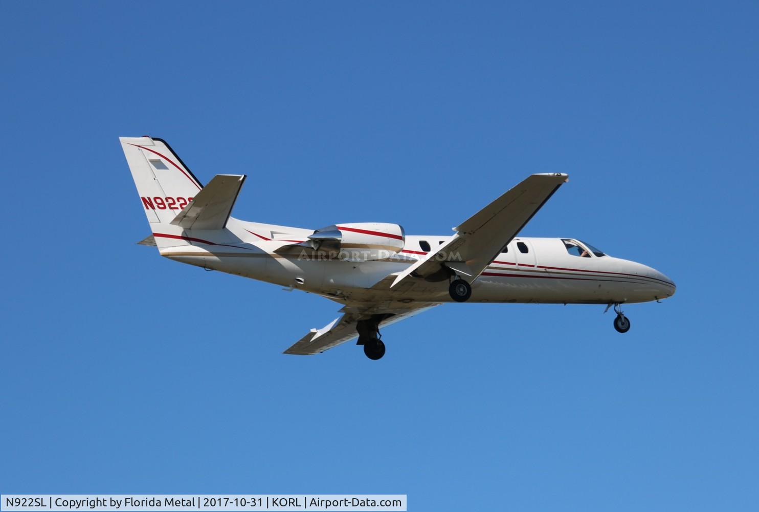 N922SL, 1978 Cessna 550 C/N 550-0034, ORL spotting 2017