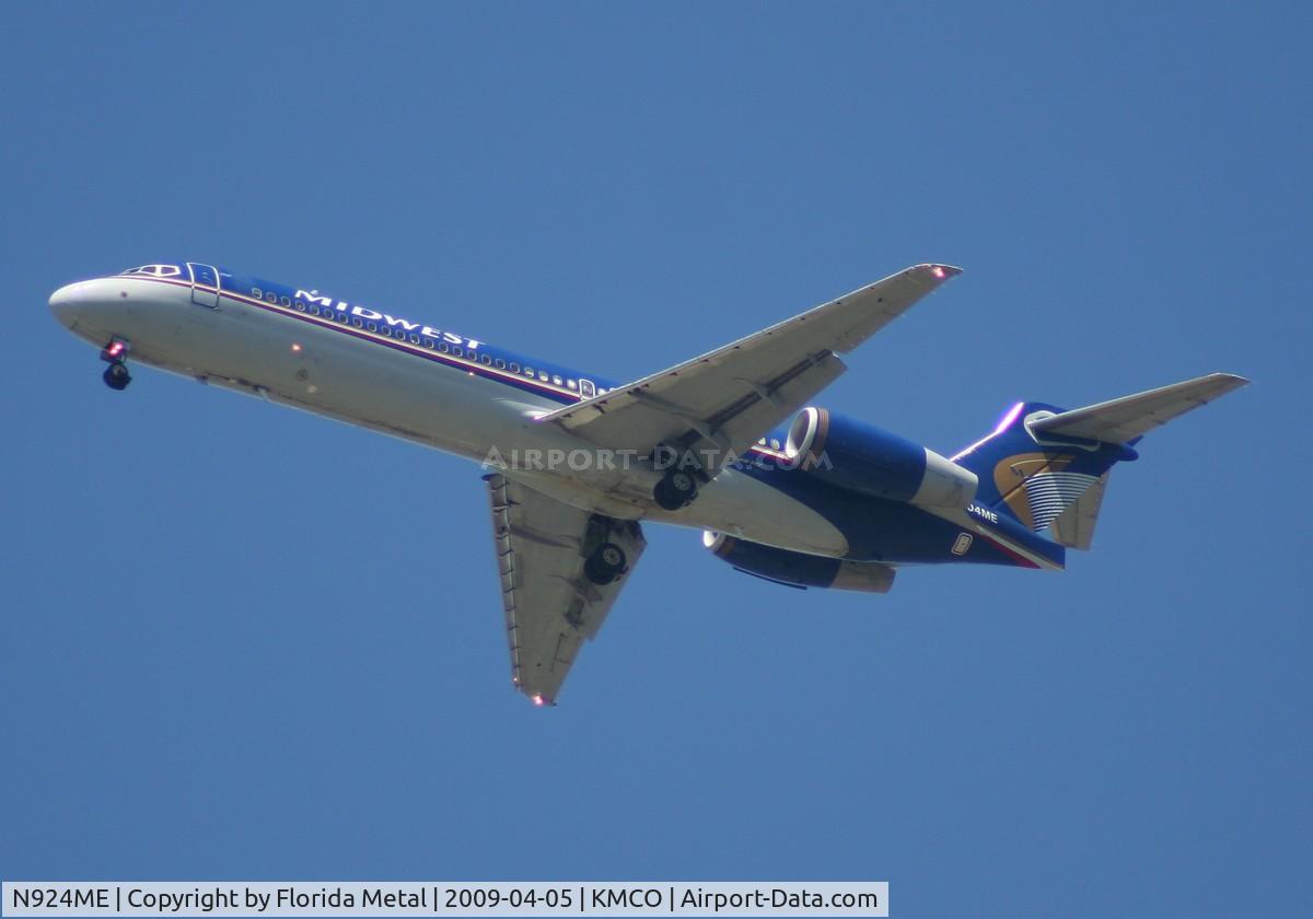 N924ME, 2005 Boeing 717-2BL C/N 55190, MCO spotting 2009