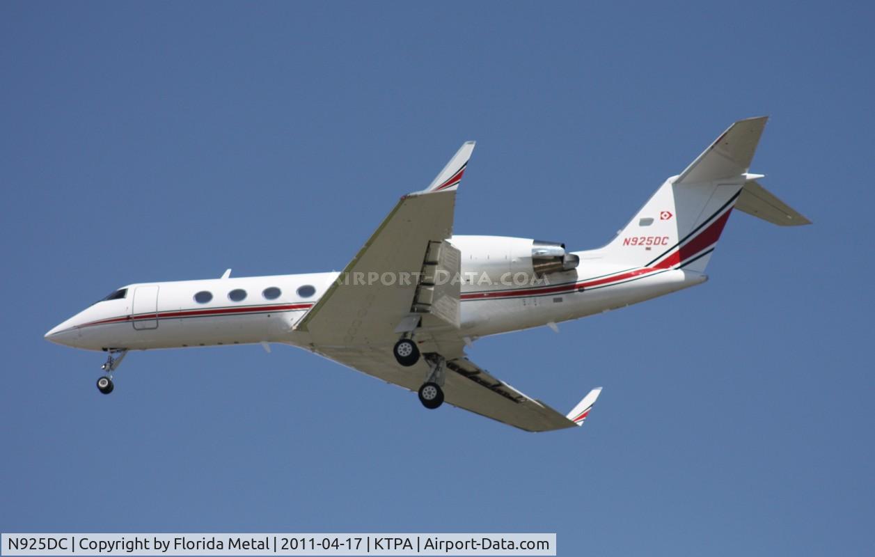 N925DC, 1995 Gulfstream Aerospace G-IV C/N 1279, TPA spotting 2011