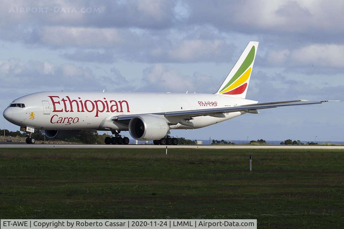 ET-AWE, 2019 Boeing 777-F60 C/N 65477, Runway 31