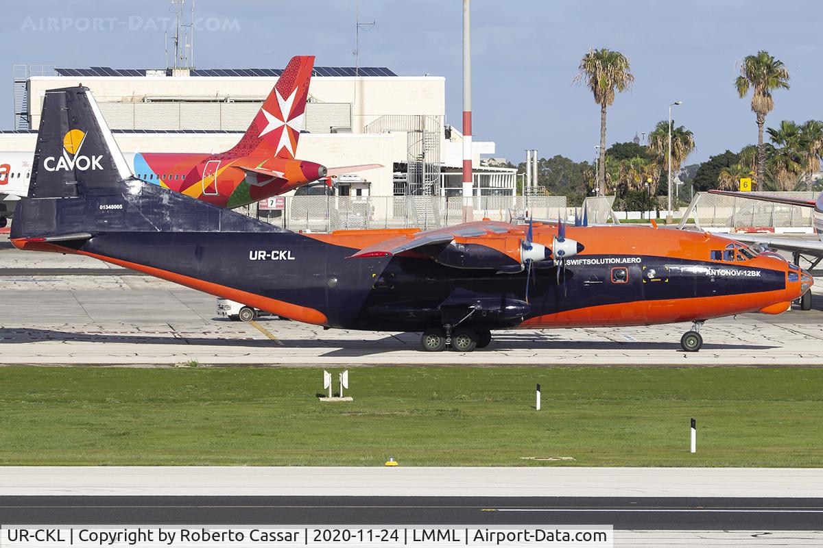 UR-CKL, 1971 Antonov An-12BP C/N 01348005, Park 9
