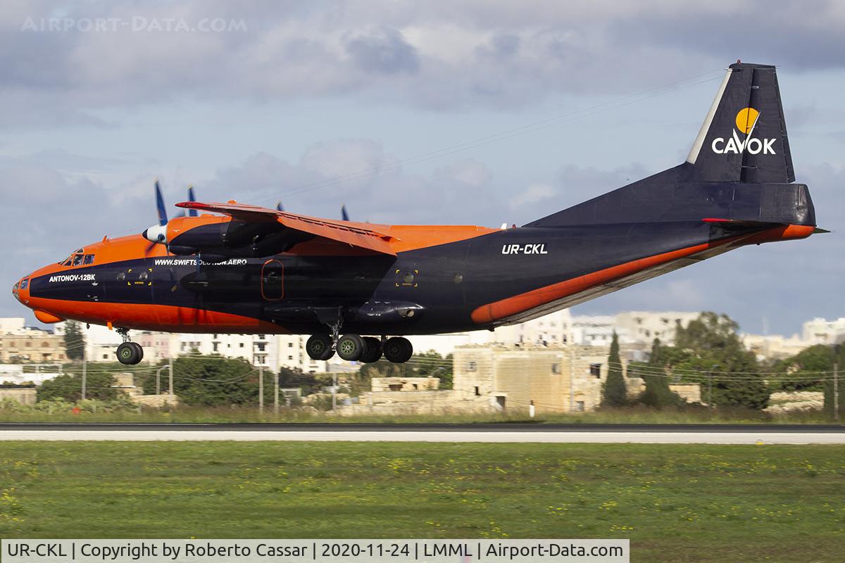 UR-CKL, 1971 Antonov An-12BP C/N 01348005, Runway 31
