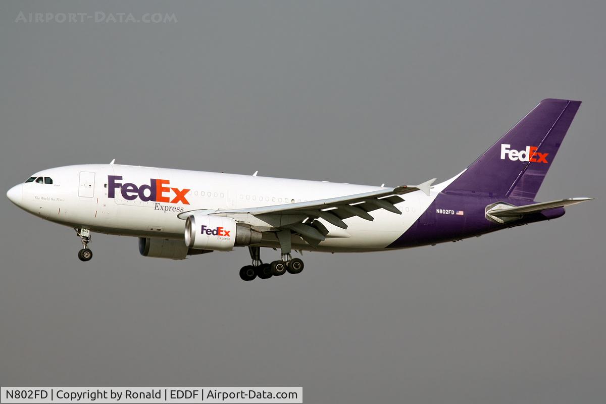 N802FD, 1990 Airbus A310-324/F C/N 542, at fra