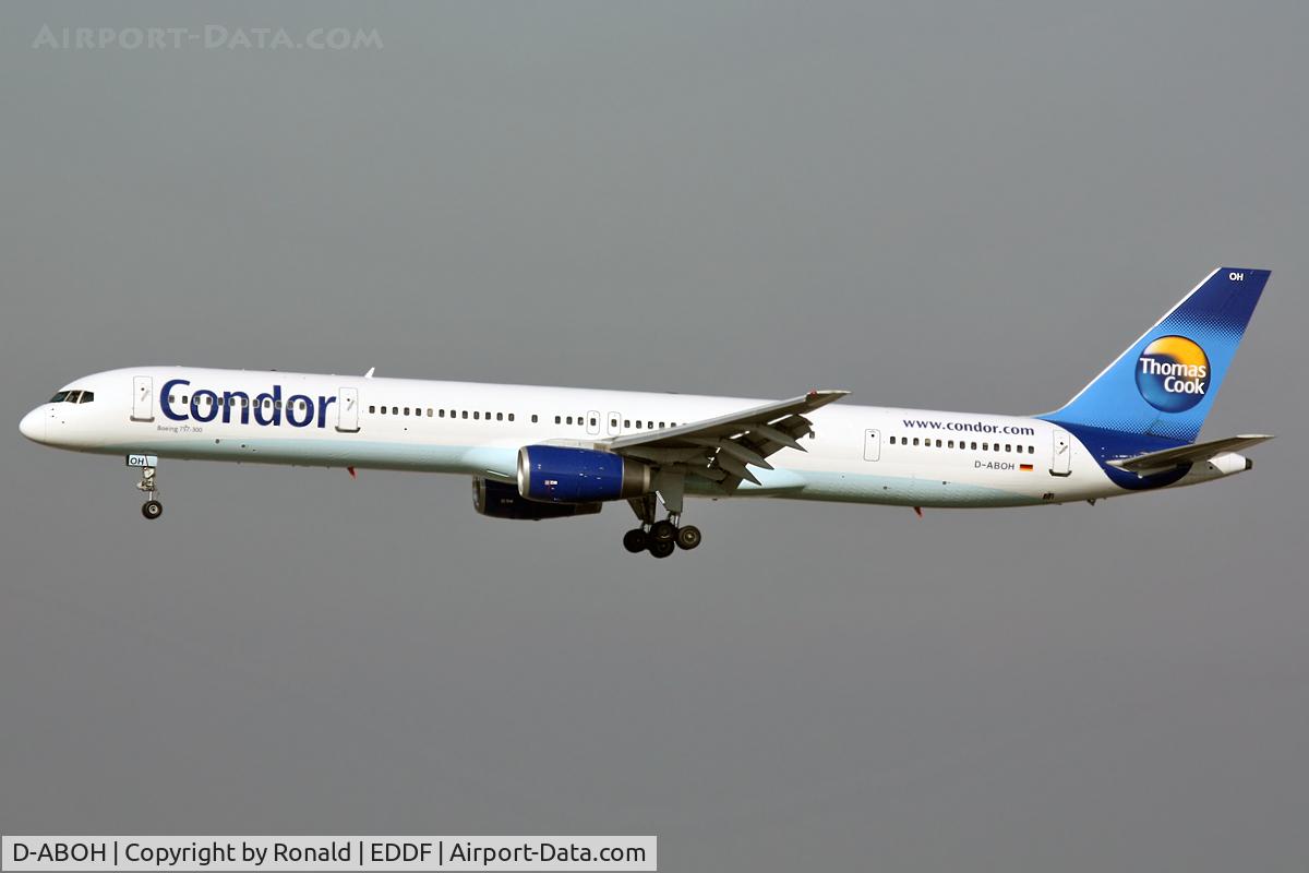 D-ABOH, 1999 Boeing 757-330 C/N 30030, at fra