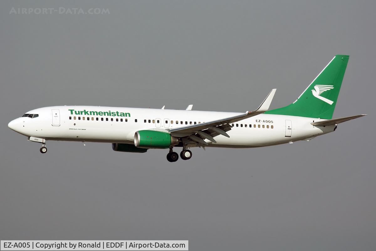 EZ-A005, 2007 Boeing 737-82K C/N 36089, at fra