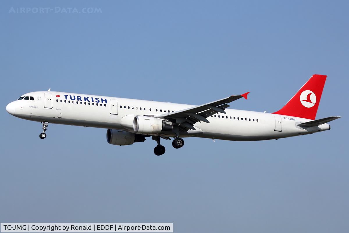 TC-JMG, 2003 Airbus A321-211 C/N 2060, at fra