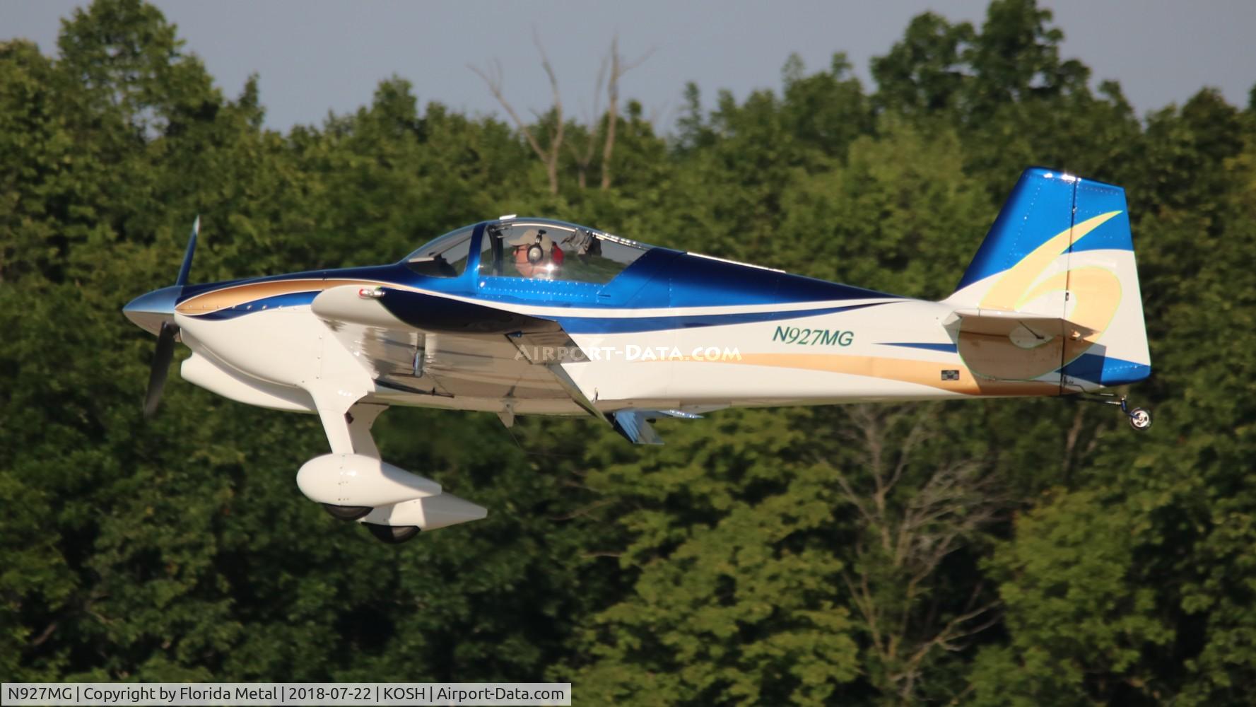 N927MG, Vans RV-6 C/N 24634, EAA OSH 2018