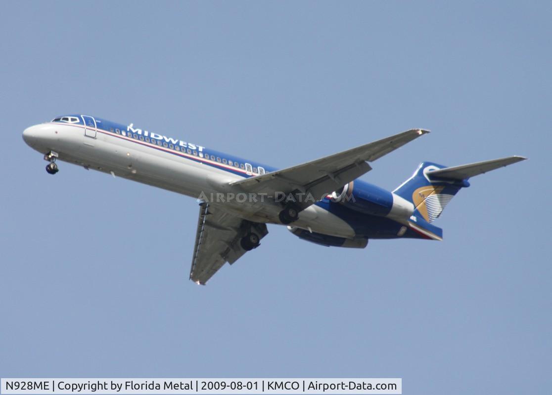 N928ME, 2006 Boeing 717-2BL C/N 55194, MCO spotting 2009