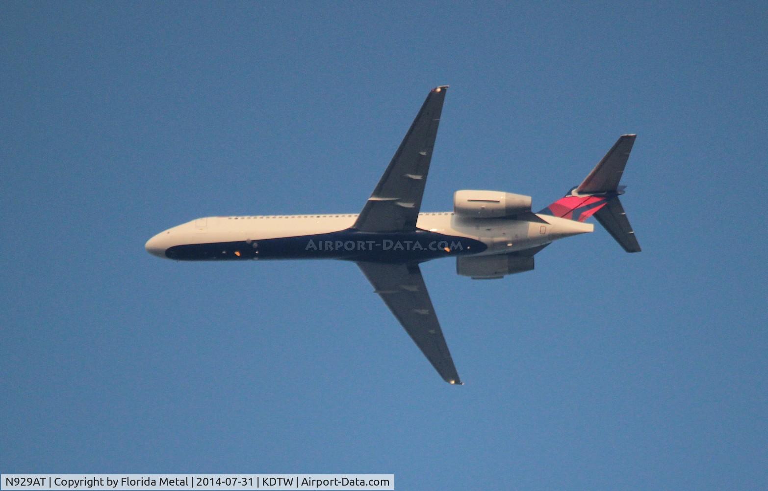 N929AT, 2000 Boeing 717-200 C/N 55075, DTW spotting 2014