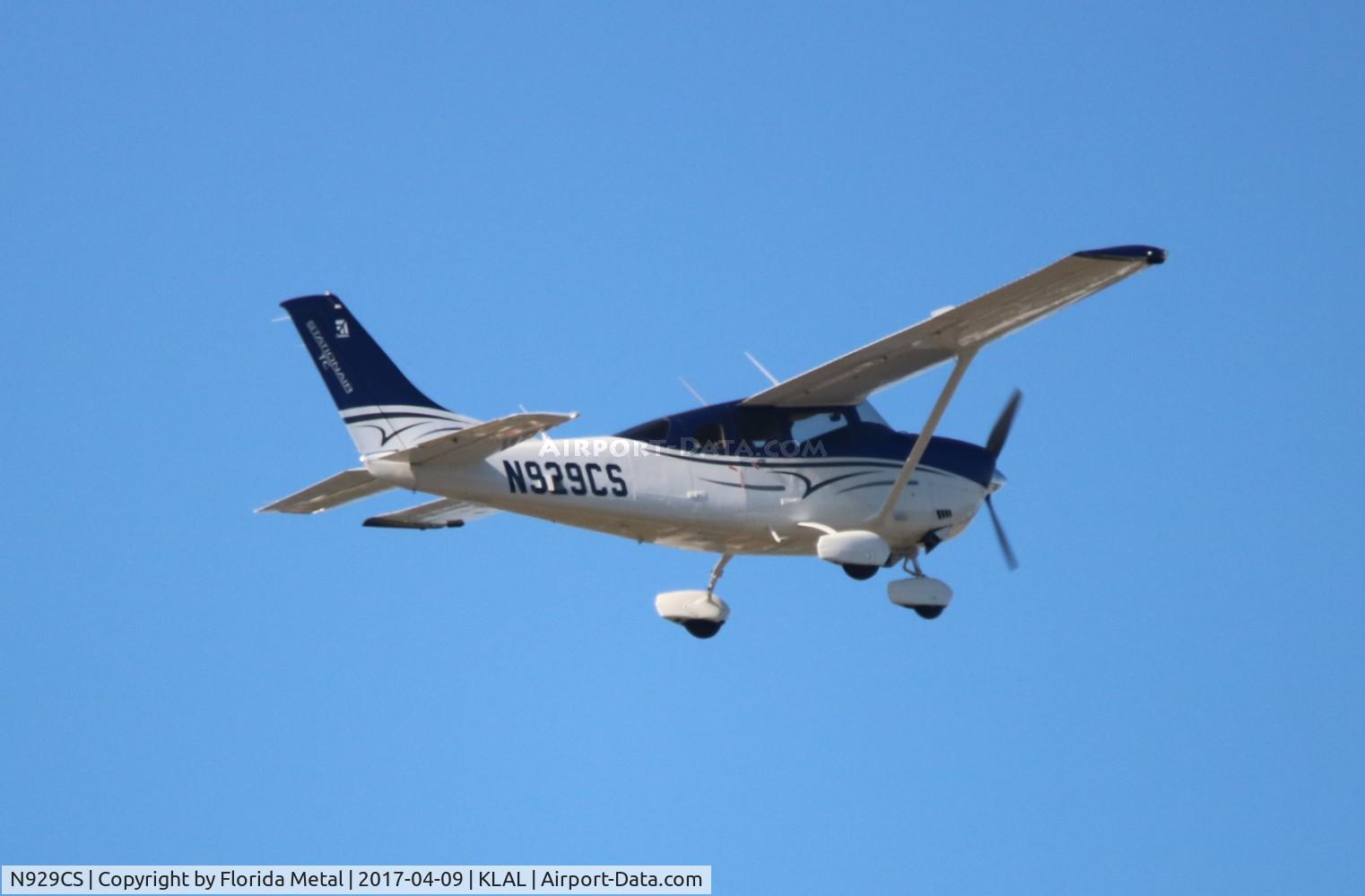 N929CS, 2015 Cessna T206H Turbo Stationair C/N T206-09200, SNF LAL 2017