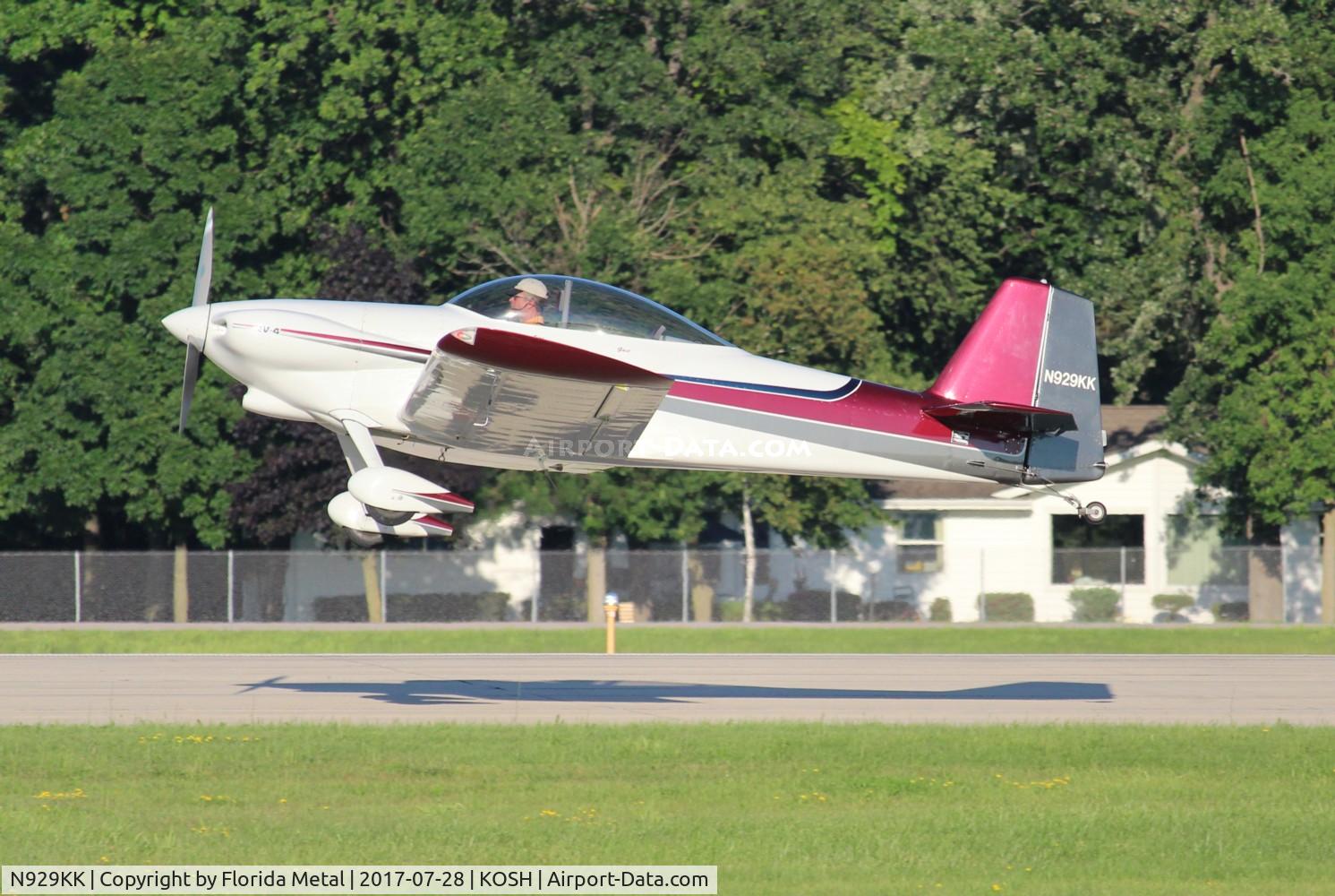 N929KK, 2002 Vans RV-4 C/N 1195, EAA OSH 2017