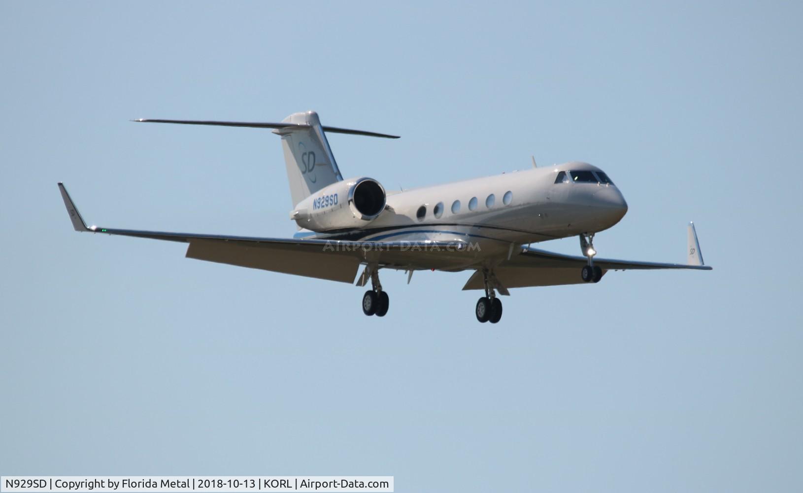 N929SD, 1987 Gulfstream Aerospace G-IV C/N 1024, NBAA ORL 2018