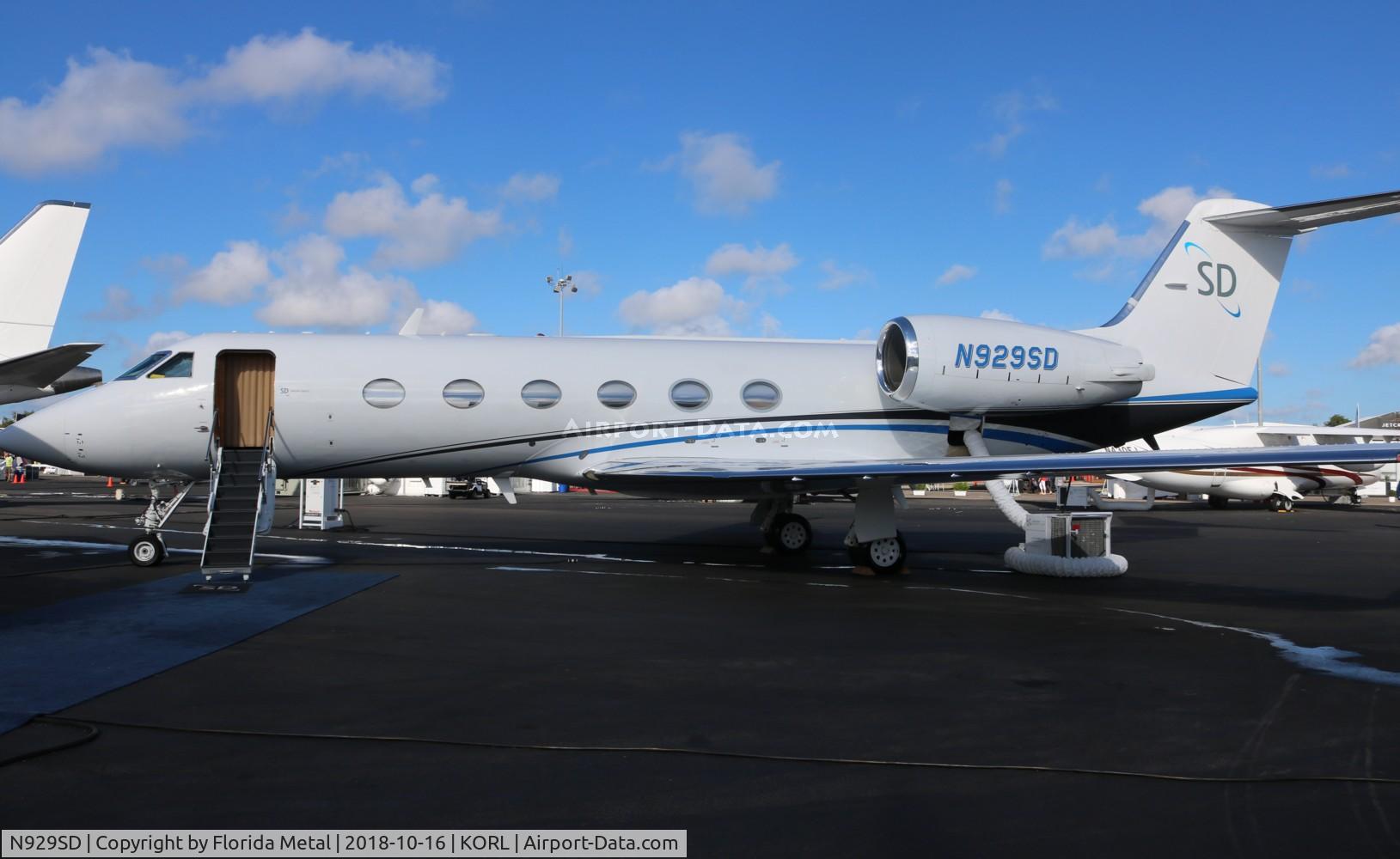 N929SD, 1987 Gulfstream Aerospace G-IV C/N 1024, NBAA ORL 2018