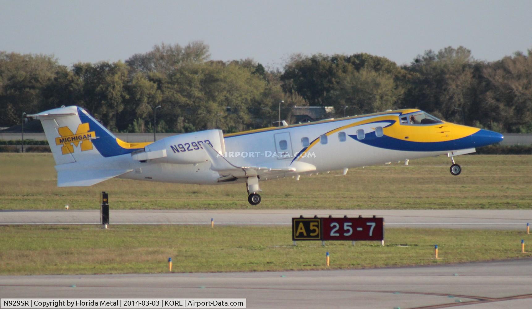 N929SR, 1998 Learjet Inc 60 C/N 144, ORL Spotting 2014