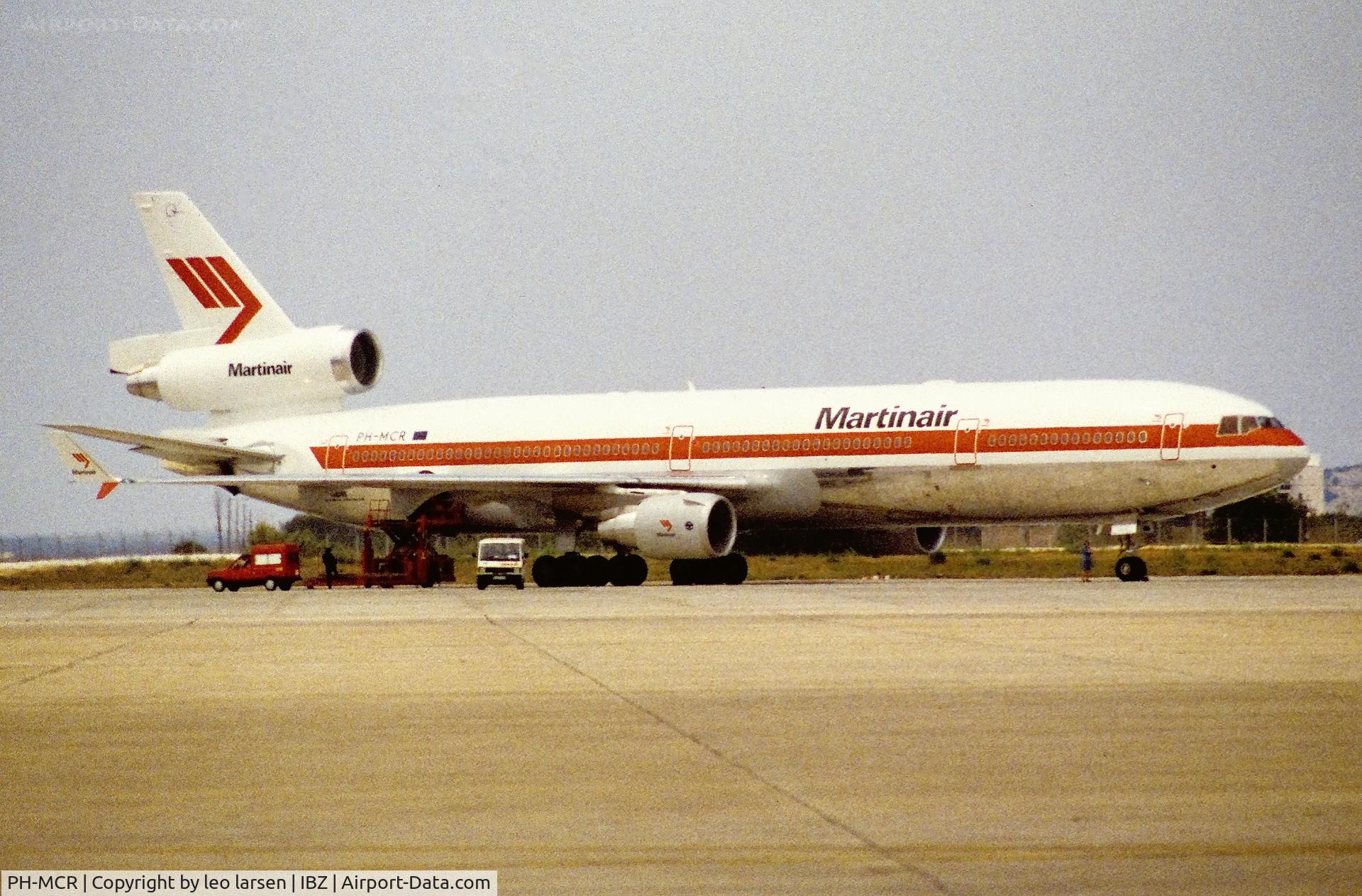 PH-MCR, 1995 McDonnell Douglas MD-11F C/N 48617, Ibiza 7.5.1995