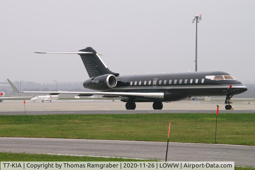 T7-KIA, 2019 Bombardier Global Express XRS C/N 9342, private Bombardier Global Express XRS