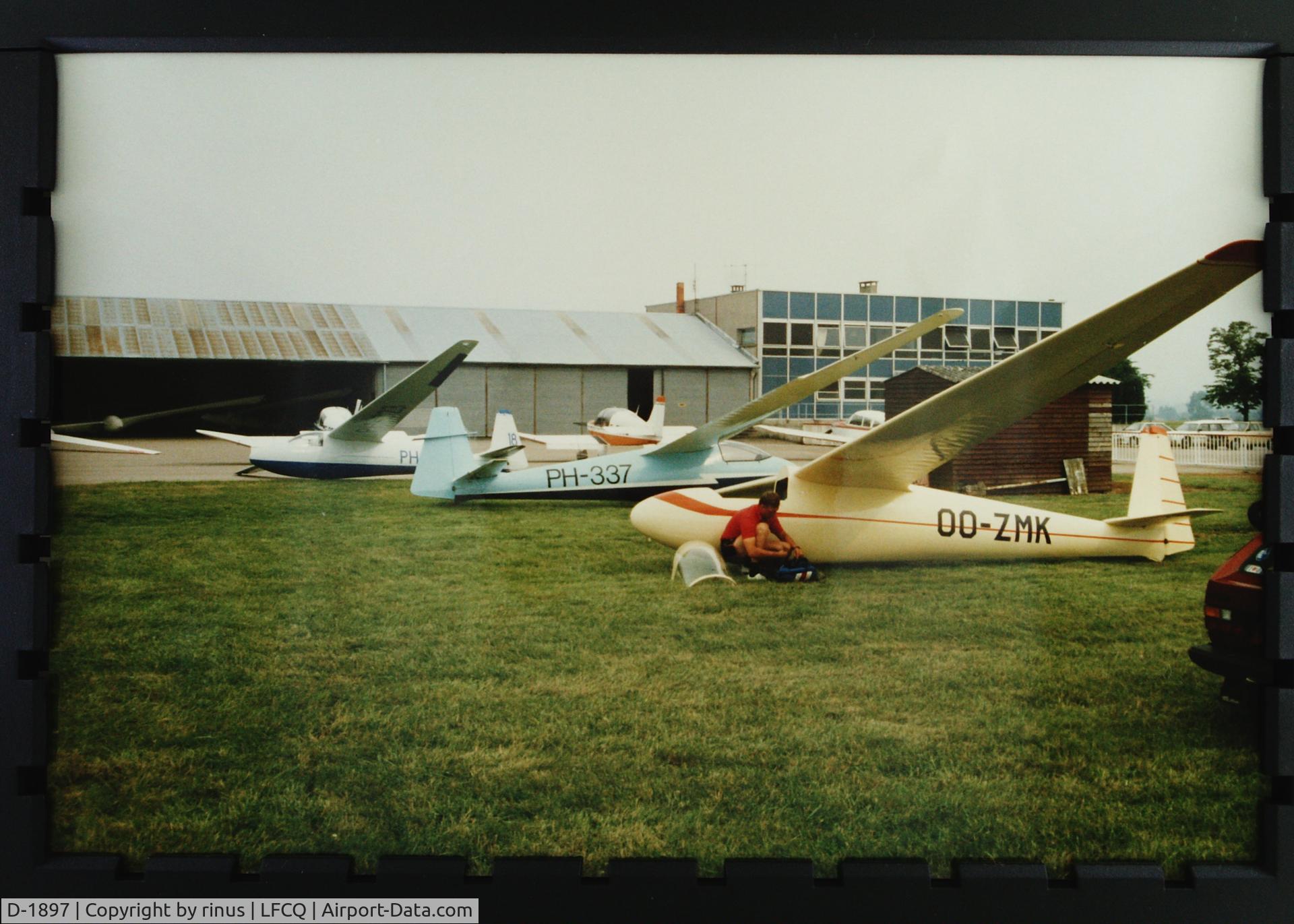 D-1897, 1964 Schleicher Ka-6CR Rhonsegler C/N 6114, Roanne France