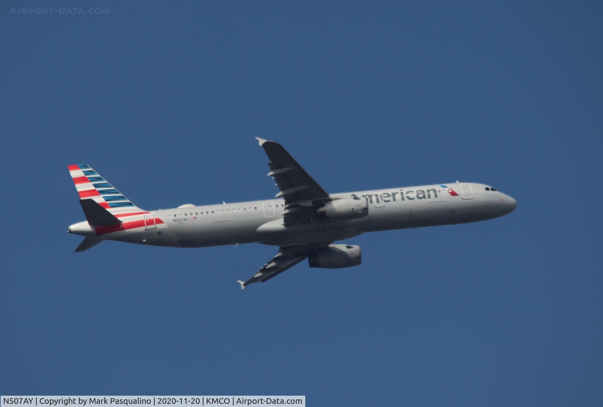 N507AY, 2008 Airbus A321-231 C/N 3712, Airbus A321-231