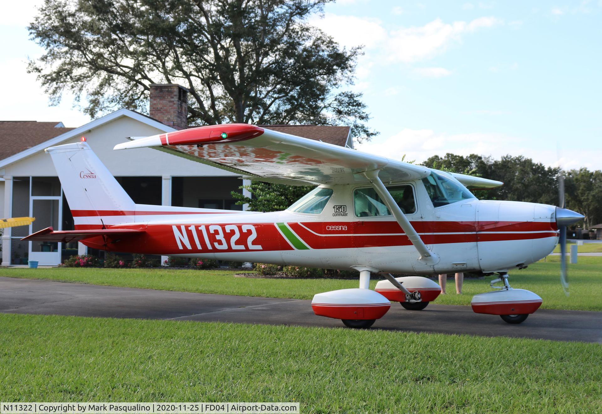 N11322, 1973 Cessna 150L C/N 15075328, Cessna 150L